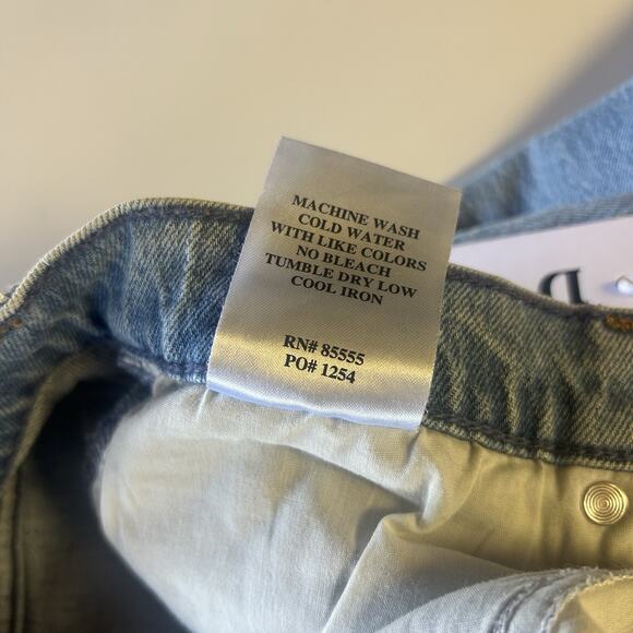 DAZE Denim City Straight High Rise Straight Be Mine Vintage Light Wash 27 Jeans - Picture 5 of 14